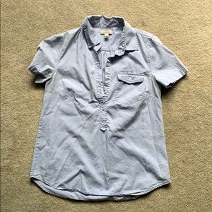 J Crew Popover top